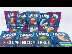 Doy stand up pouch packaging bag untuk bedak dan kemasan makanan