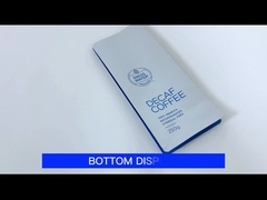 Grosir 250g 500g 1kg Kantong Kopi Bottom Flat Kantong Kemasan Biji Kopi Dengan Zipper