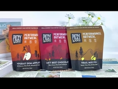 Kantong Plastik Ziplock yang Disesuaikan Kantong Kemasan Stand Up Untuk Buah Kering