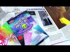 180 Mikron Snack Packaging Bags Custom Plastik Stand Up Bag Untuk Fudge Candy Nut