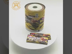 Kemasan makanan ringan Aluminium Foil Energy Bar Roll Film Food Packaging Bag Energy Bar Packing Bag