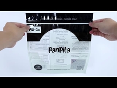 Custom Printed Plastic Zipper Bags Food Packaging Bag Untuk Noodle Pita Pancake Taco