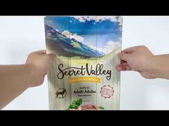 Tas Plastik 2kg yang disesuaikan Tas Ayam Kantong Kemasan Daging Dengan Ritsleting