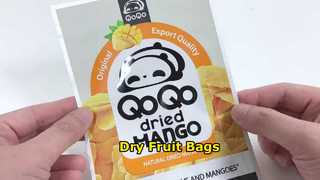 Kantong Kemasan Plastik Custom Untuk Kacang & Buah Kering