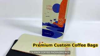 Solusi Kemasan Premium Tas Kopi Bawah Datar Kustom