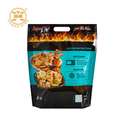 Custom Frozen Food Packaging Bags Customized Plastic Vacuum Food Bags For Shrimp/Fish/Meat/Chicken Seafood Frozen Bags