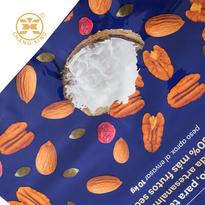 Custom Plastic Nut Packaging Pouches Food Packaging Bag Nut Packing Bag For Snack Dried Fruit