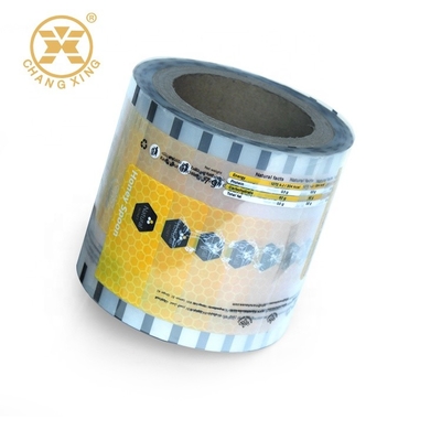 Honey Packets BOPP Laminate Poly Film Aluminium Foil Roll Packaging