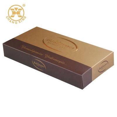 Kualitas  UV Coating Chocolate Candy Gift Boxes Baklava Packaging Boxes Paper And Cardboard Packaging pabrik