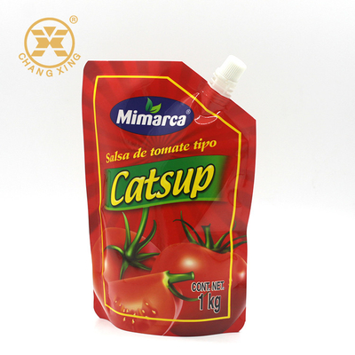Kantong Kecap Tomat Plastik Food Grade 1KG Dengan Cerat