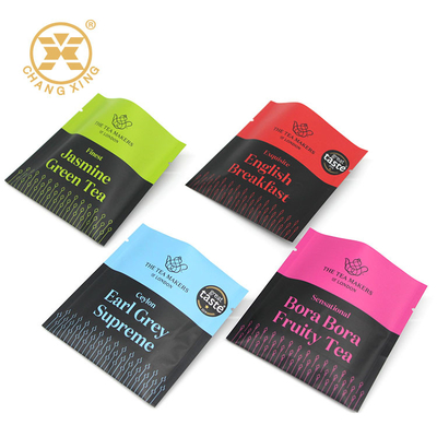 Bau bukti Foil dilaminasi Teh herbal teh hijau menggunakan kantong teh ramah lingkungan kemasan sachet