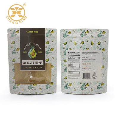 Aluminium Foil Laminated Foil Bags Moisture Proof Dengan Jendela