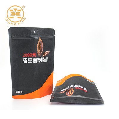 Matte Finish Aluminium Foil Stand Up Doy Pack Pouch Plastik Untuk Makanan Ringan