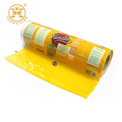 Metallized Bopp Opaque Aluminized Mylar Film untuk Snack Cookies Chips