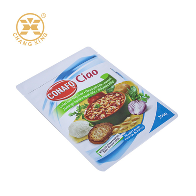 Kemasan Suhu Tinggi Retort Microwaveable Pouch Custom Full Printing