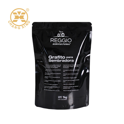 Zipper Stand Up Bau Proof Tas Mylar Kantong Aluminium Foil Gravure Pencetakan