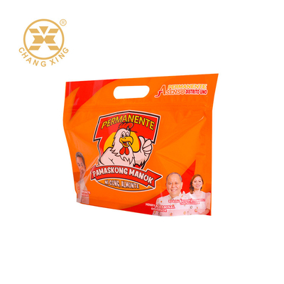 Oem Anti Kabut Panggang Ayam Kemasan Stand Up Kantong Dengan Handle