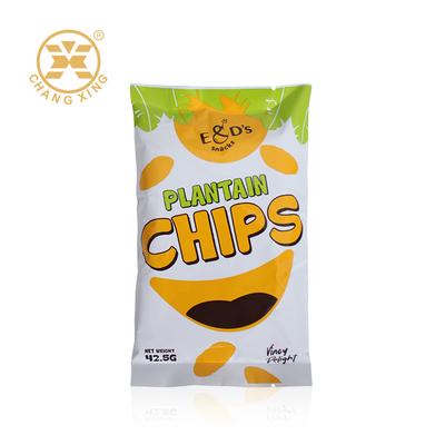 Heat Seal Ziplock Dry Fruit Plastic Packaging Bag Bag Untuk Kripik Pisang