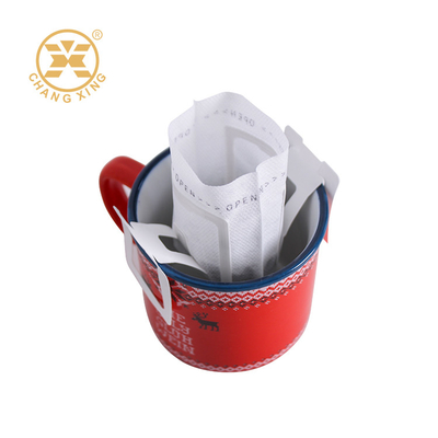 Custom Portable Hanging Ear Drip Coffee Bag Single Serve Disposable Drip Coffee Filter Bag Untuk Perjalanan