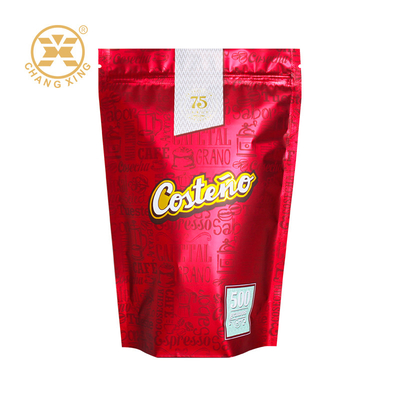 Aluminium Foil Stand Up Bag Coffee Bean Tea Bag Food Packaging Bag Self Standing Packing Bag