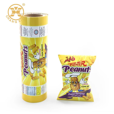 Laminasi BOPP / VMCPP Film Kemasan Makanan Berkualitas Film Panas Penutup Film Puffing Food Roll Film Food Packaging Bag