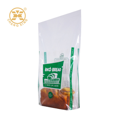 VMPET PE Heat Sealing Bakery Bread Packaging Bag Biscuit Bread Bag LDPE Plastic Transparent Bread Packaging Bag