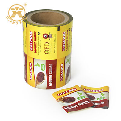 Film Laminasi Aluminium Cetak Kustom Food-Grade untuk Kemasan Sachet Fleksibel