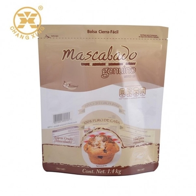 Kemasan Kue Plastik Non Leakage Resealable Kantong Plastik Kemasan Roti Berkelanjutan Ziplockk