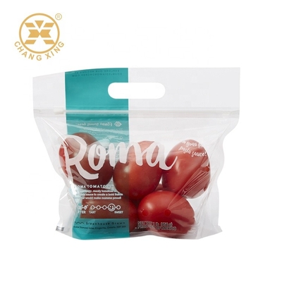 Buah Segar Dapat Digunakan Kembali VMPET Tas Kemasan Buah Kering Transoparent 500g Kantong Berdiri Dengan Jendela