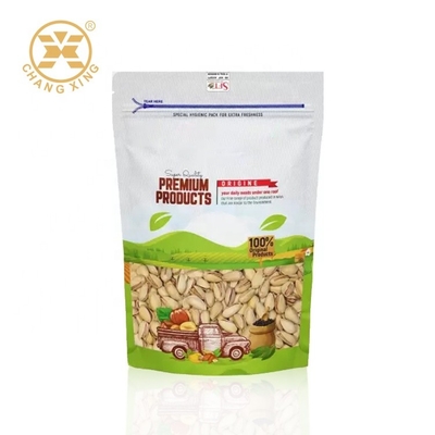 LDPE Digital Printed Zip Lock Stand Up Pouch Bag untuk kemasan makanan ringan