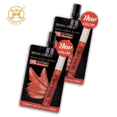 Creamy Lip Reusable 5mm Tas Kemasan Kosmetik Aluminium Foil Laminated Pouches