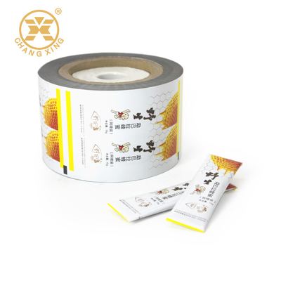 Aluminium Foil VMPET Honey Sachet Packaging Self Adhesive Laminate Roll