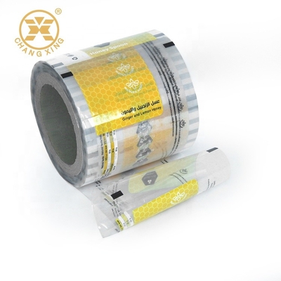 Paket Madu BOPP Laminate Poly Film Aluminium Foil Roll Packaging