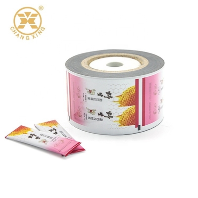 Plastik Otomatis 10g 20g Gulungan Film Kemasan Makanan Untuk Sachet Saus Madu