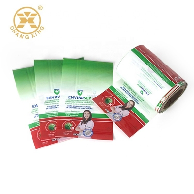 Gravure Wrap Heat Shrink Sleeves Untuk Botol 76.2mm Pvc Shrink Label Film