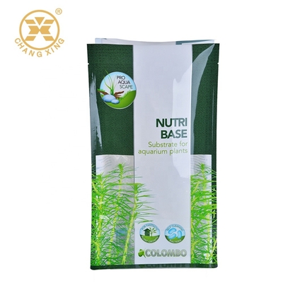 Berkelanjutan 2lb 5lb BOPP Tas Kemasan Pupuk Organik Gravure Kantong Kotak Bawah Datar