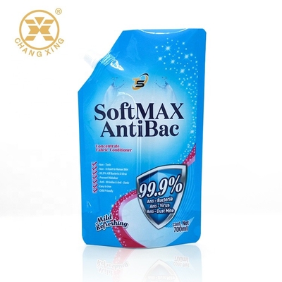 250ml 5L LDPE Liquid Detergent Powder Packaging Pouch Bag Dengan Cerat