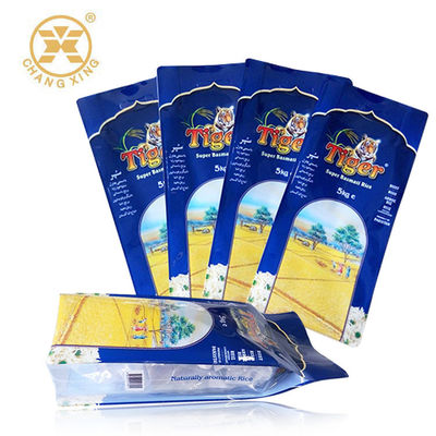 10kg Tas kemasan Beras Logo OEM 5KGS 10kgs Tas Kemasan Beras