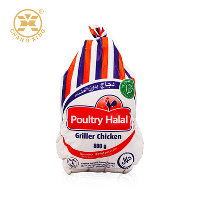 PE OPP 900g 1200g Tas Kemasan Makanan Beku Kantong Plastik Untuk Pengepakan Ayam Kalkun