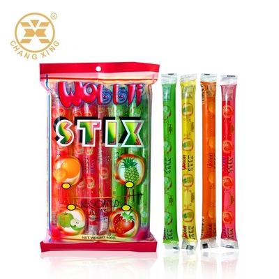 Buah Buram Jelly Stick Film Kemasan Otomatis BOPP Plastic Wrap Roll Untuk Pengepakan